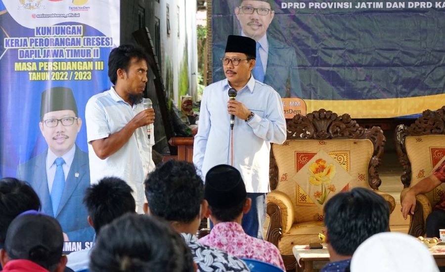 Aminurokhman Kunjungi Desa-Desa di Probolinggo, Pasuruan
