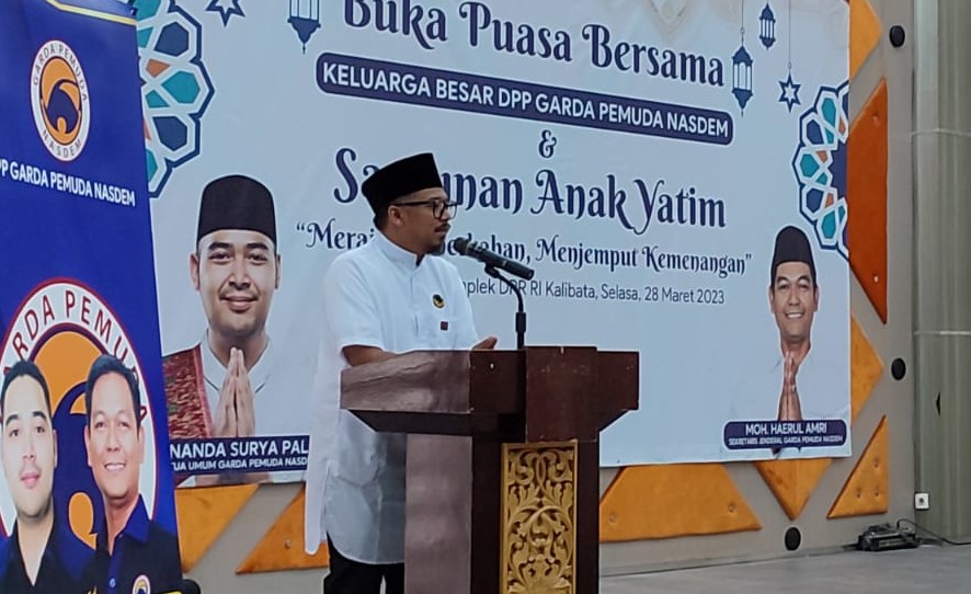 Kresna Dewanata Hadiri Sarasehan dan Bukber GP NasDem