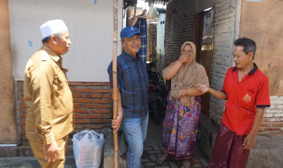 Fauzan Khalid Tinjau Rumah Warga Lombok Barat Penerima Program Bedah Rumah