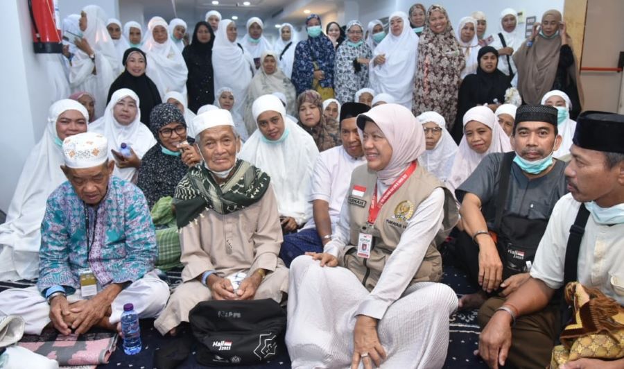 Hasnah Syam Minta Jemaah Haji Jaga Kesehatan dan Stamina