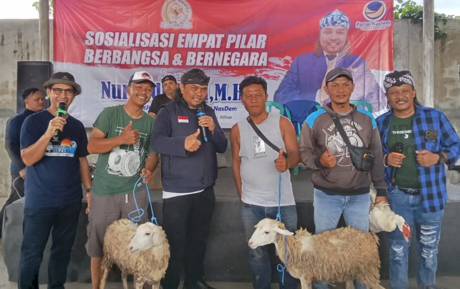 Nurhadi Kemas Sosialisasi Empat Pilar dengan Kegiatan Kreatif