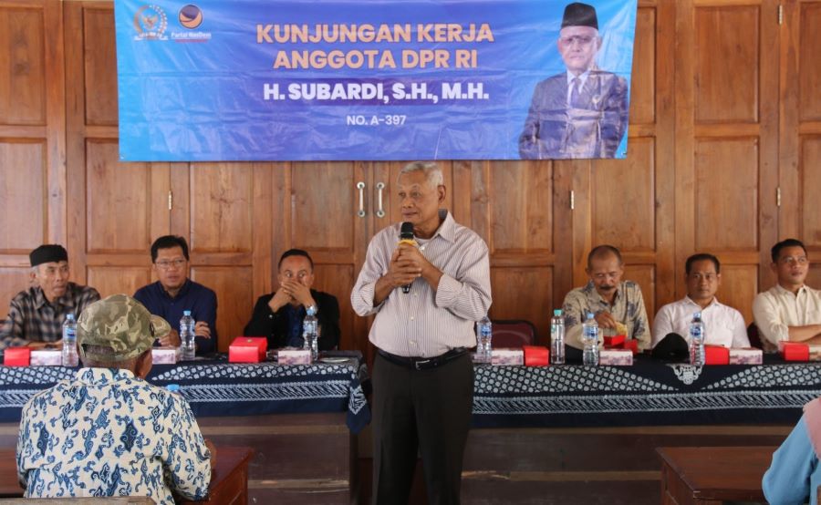 Subardi Siapkan Program Aspirasi Berkelanjutan di Gunungkidul