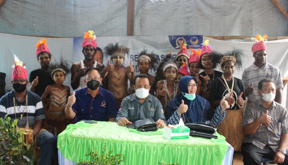 Sulaeman Sambangi Bevak Pintar St Elisabeth Merauke