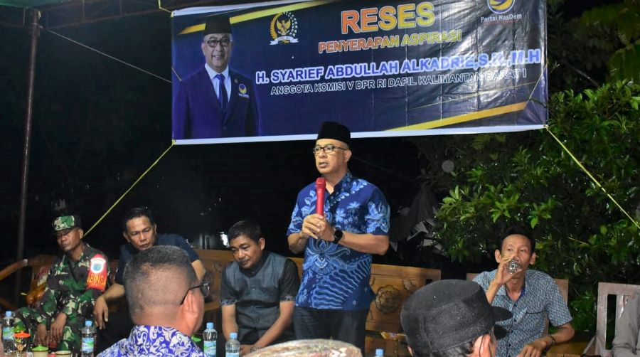 Syarief Abdullah Serap Aspirasi Masyarakat Kubu Raya