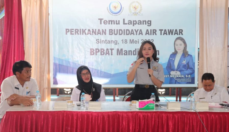 Yessy Dorong Kolaborasi Majukan Perikanan Budidaya Kalbar