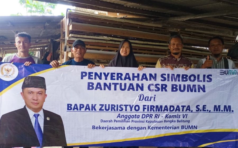 Zuristyo Bantu Peternak Burung Puyuh di Bangka Tengah